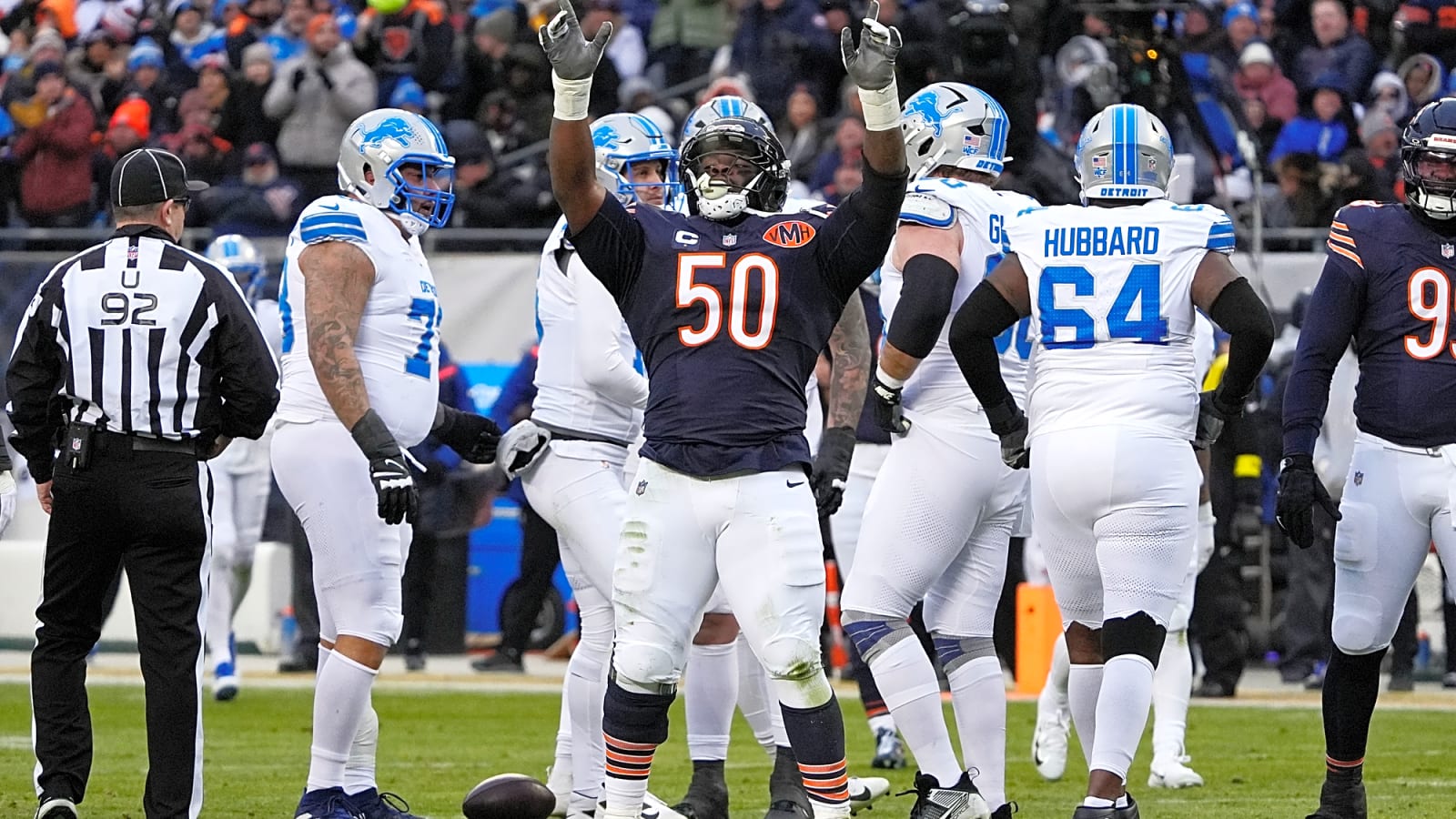 NFC Notes: Jack Campbell, Grady Jarrett, Bears, Lions, Vikings