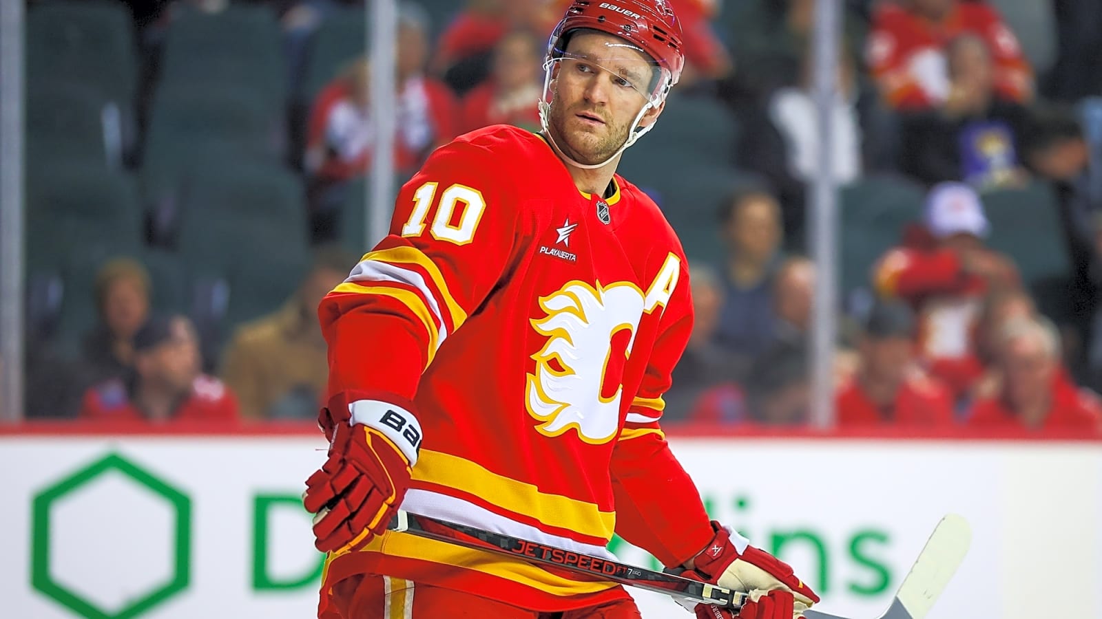 Jonathan Huberdeau named Calgary’s nominee for the King Clancy Memorial Trophy