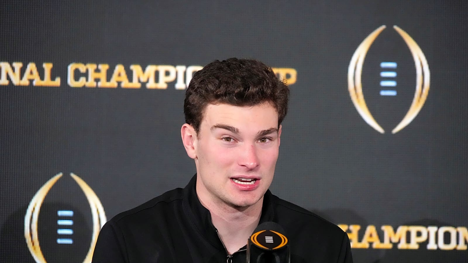 Fernando Mendoza was bloodied after taking vicious hit