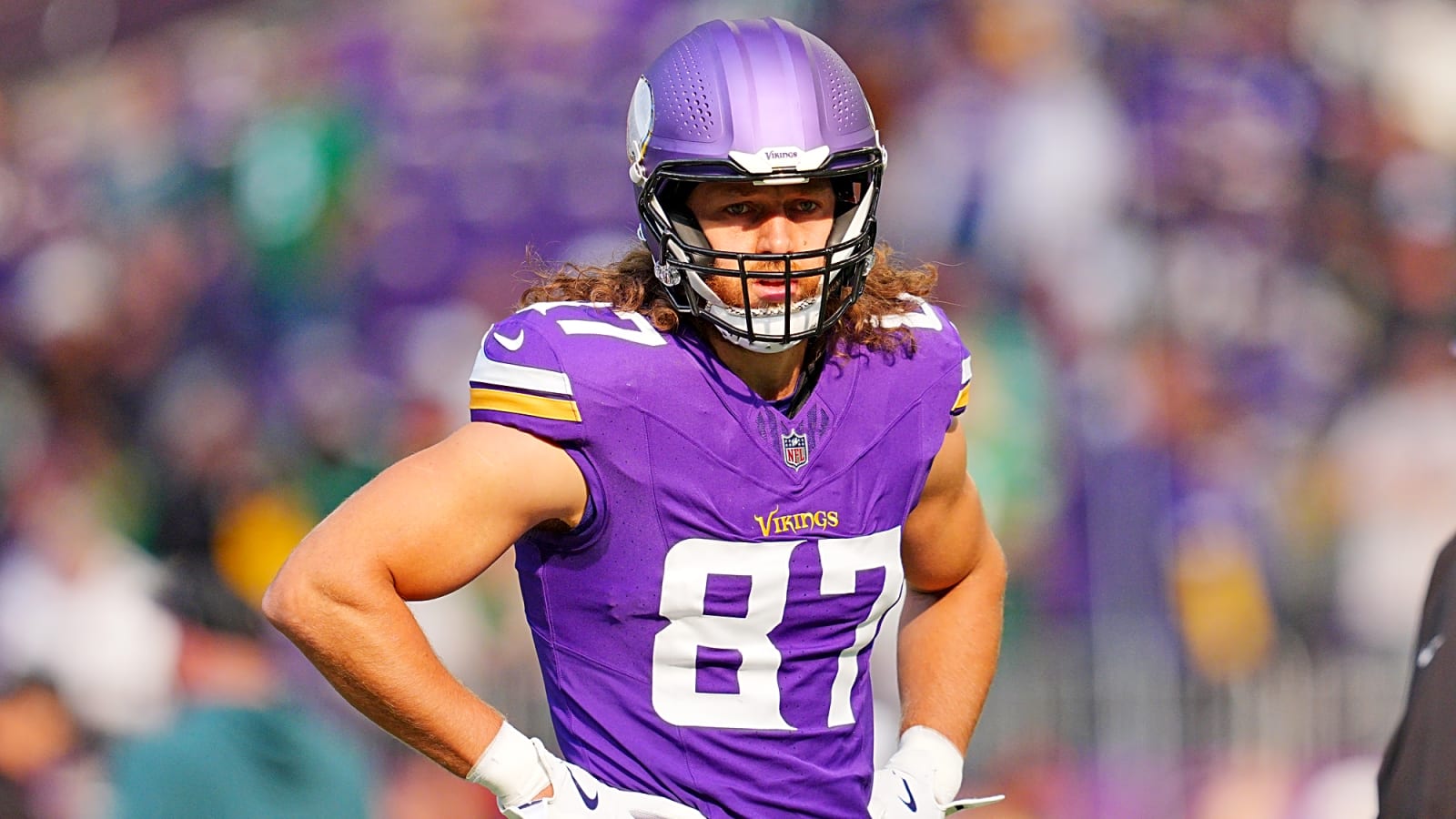 TJ Hockenson had harsh words for referees after his diving TD catch was overturned