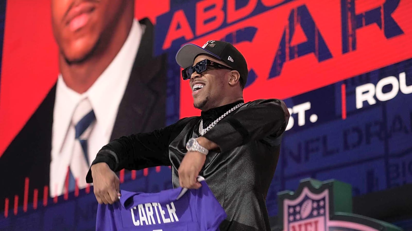 Abdul Carter says goodbye to the Eagles in a way they won’t like at all after getting drafted third overall by the Giants