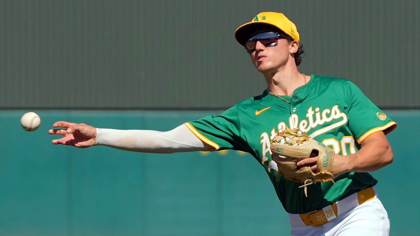 Athletics' Zack Gelof pulled off rehab stint with rib injury