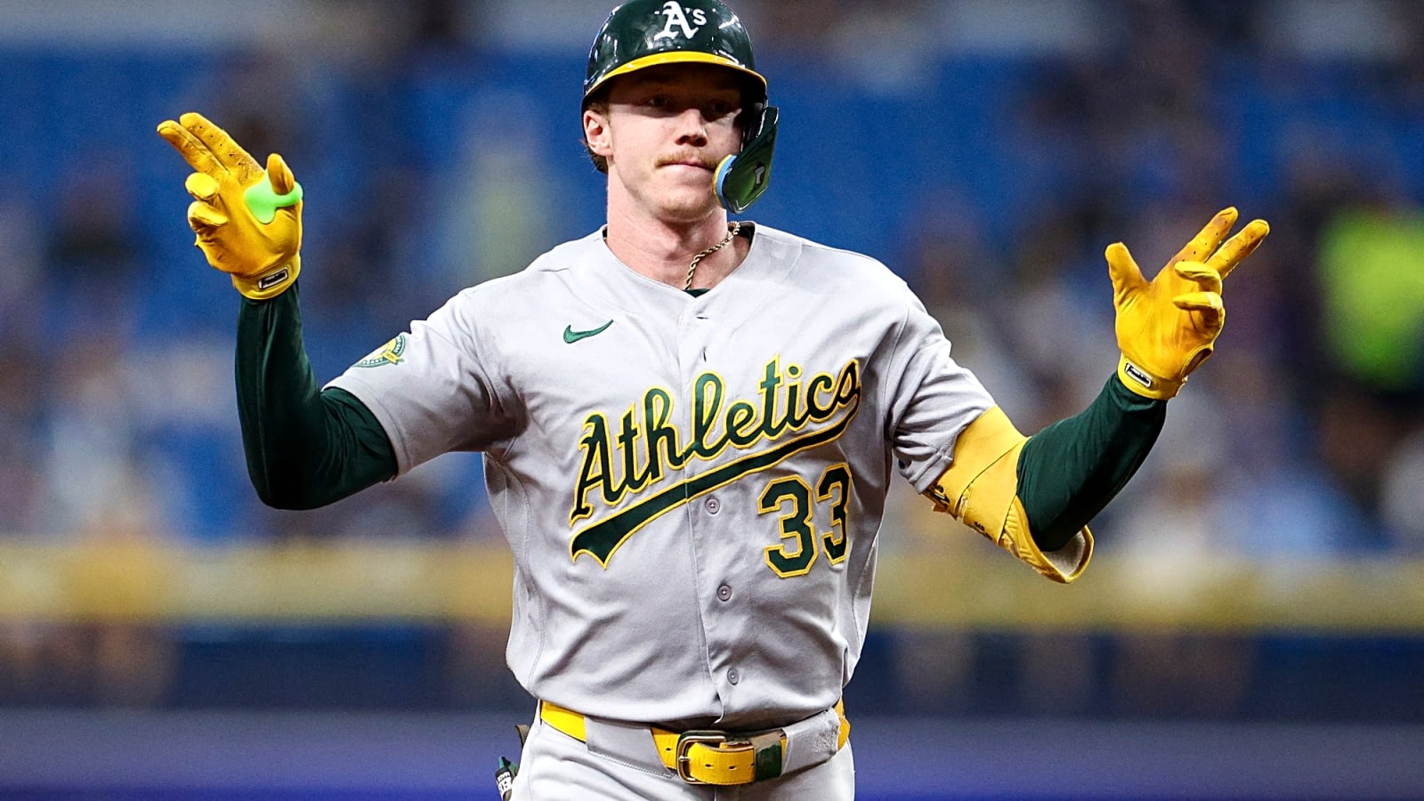 Athletics swept by Rays after 10-1 finale loss