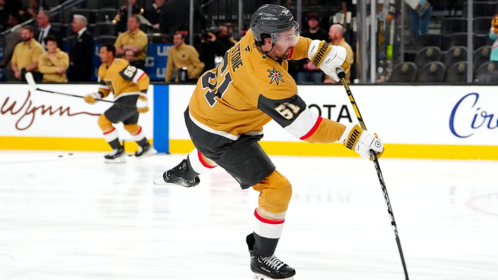 Vegas&#39; Mark Stone Suffers Facial Injury from Brutal High Stick