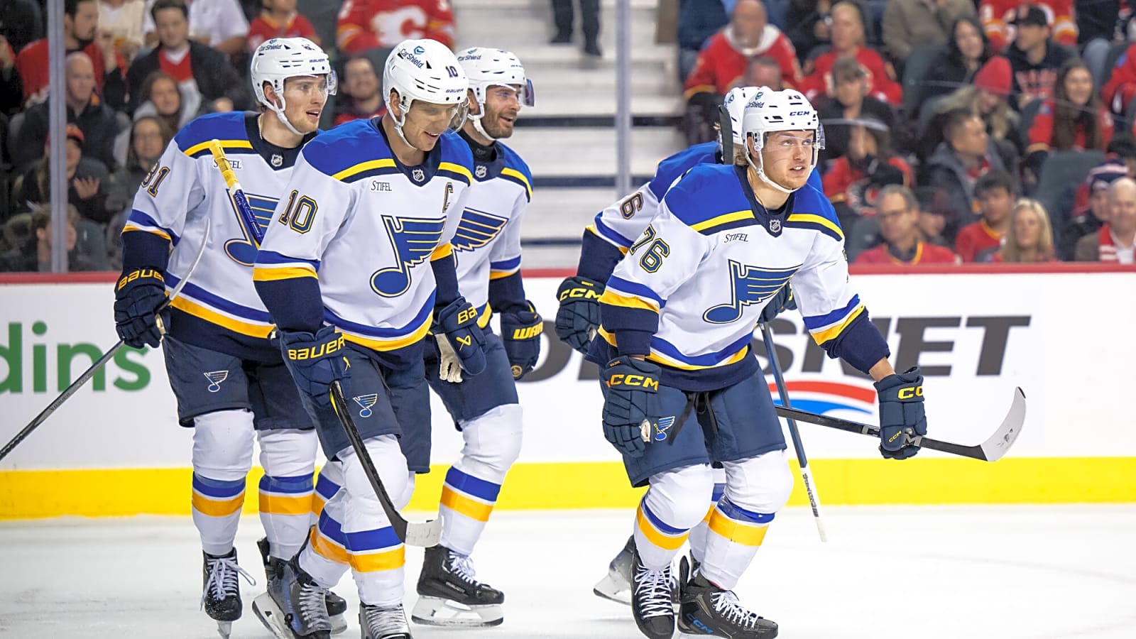Here are the trios without Zachary Bolduc in practice
