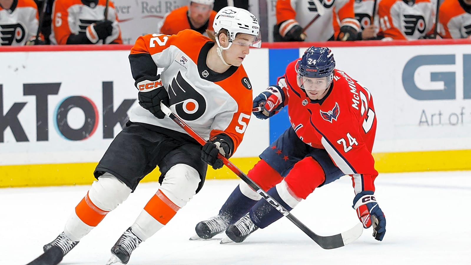 Flyers Activate Denver Barkey, Place Nikita Grebenkin On IR