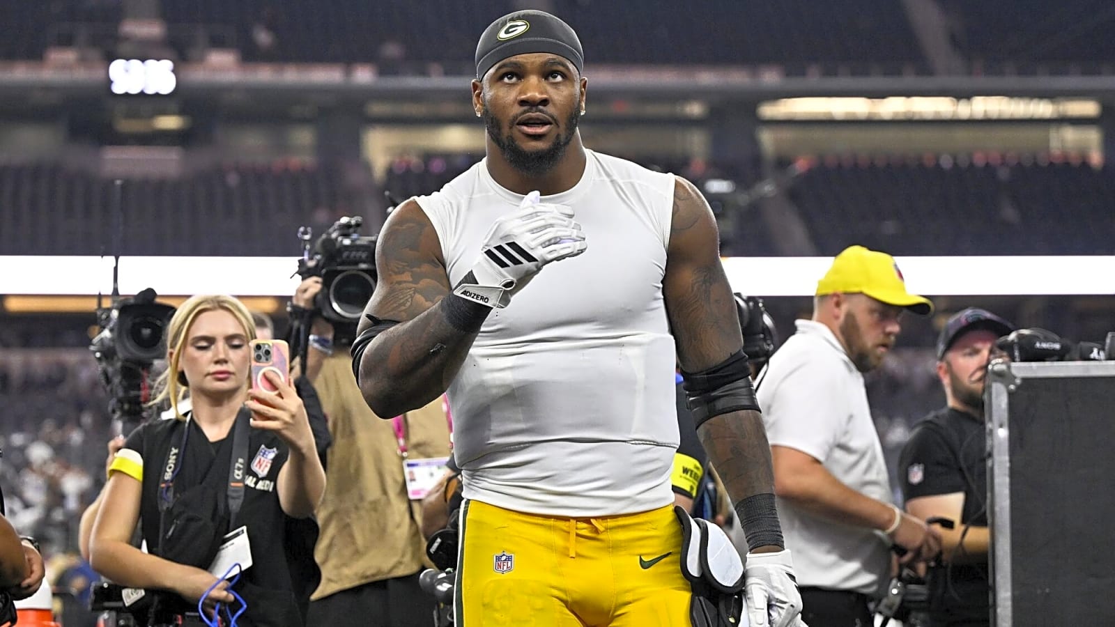 Cowboys’ Brian Schottenheimer has 1 wish about Micah Parsons, Packers after Week 4 tie