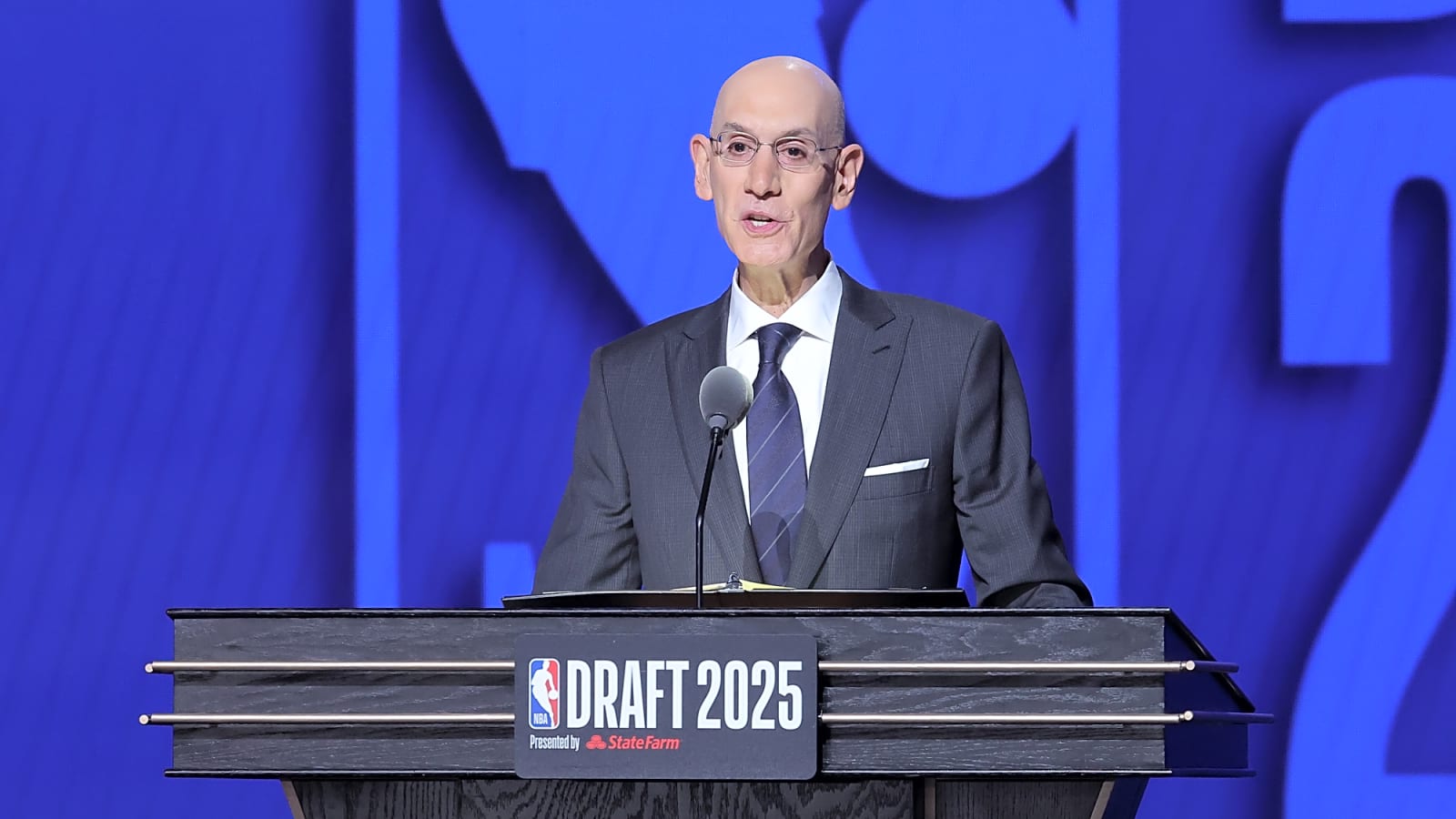 Adam Silver heckled with 'rigged' line during NBA Draft