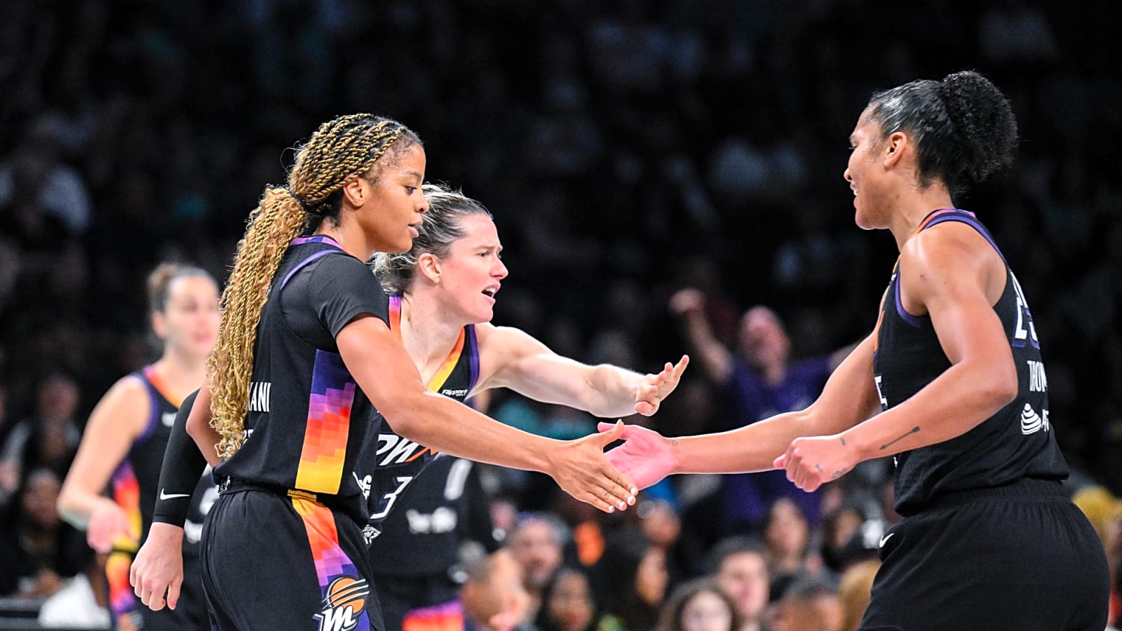 An emotional game leads to a Mercury win against the New York Liberty