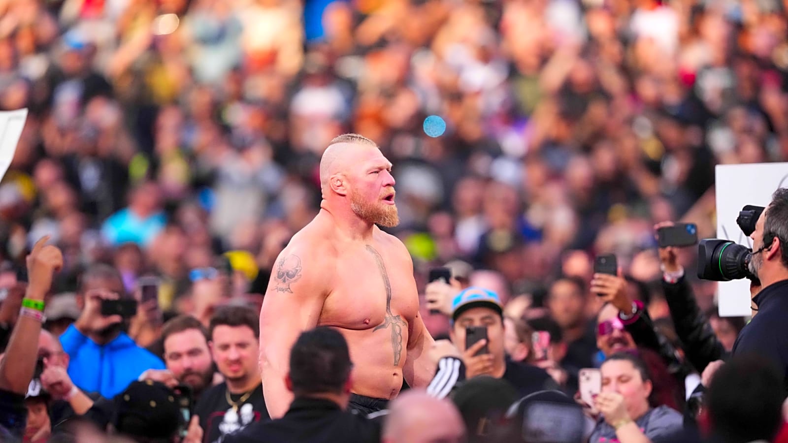 NFL Rookie Goes Public With Brock Lesnar&#39;s Daughter