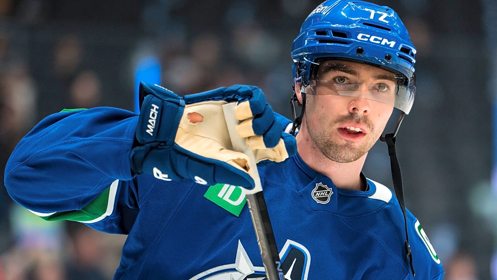 Canucks’ Chytil did not return for third period vs. Mammoth