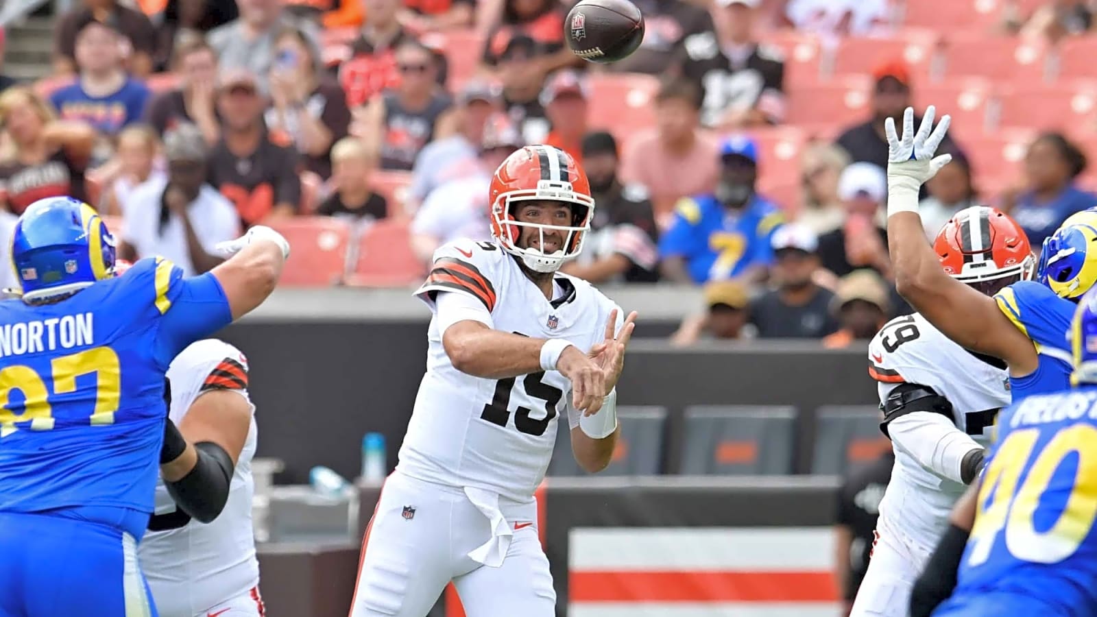 Cleveland Browns Quarterback Joe Flacco Plays Well In Preseason Finale
