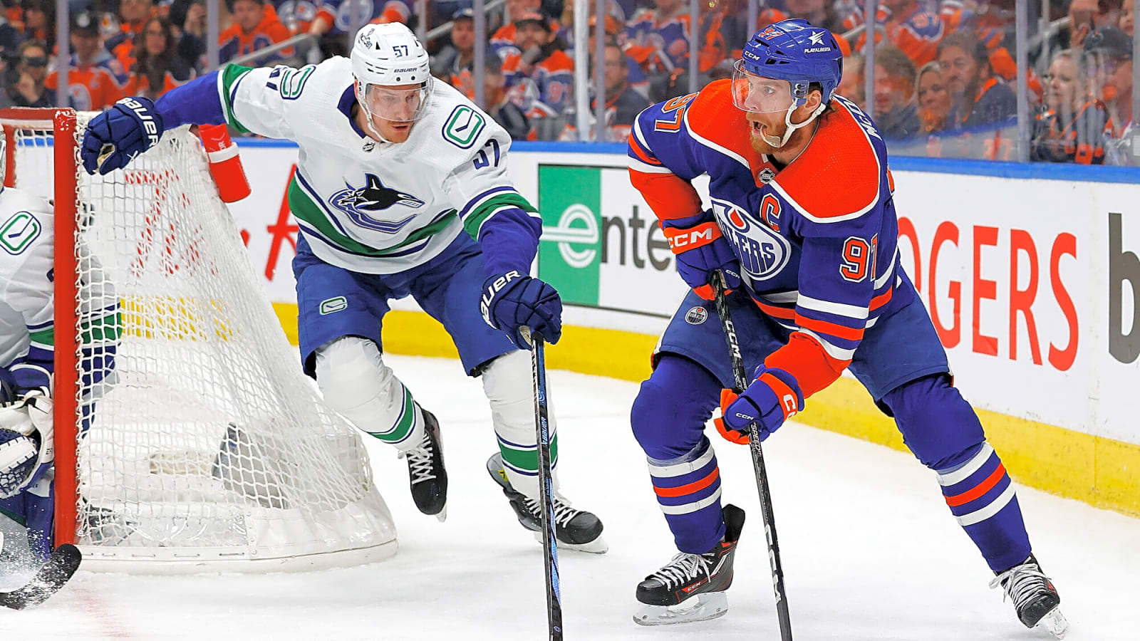NHL fines Canucks’ Tyler Myers $2,500 for slashing Connor McDavid