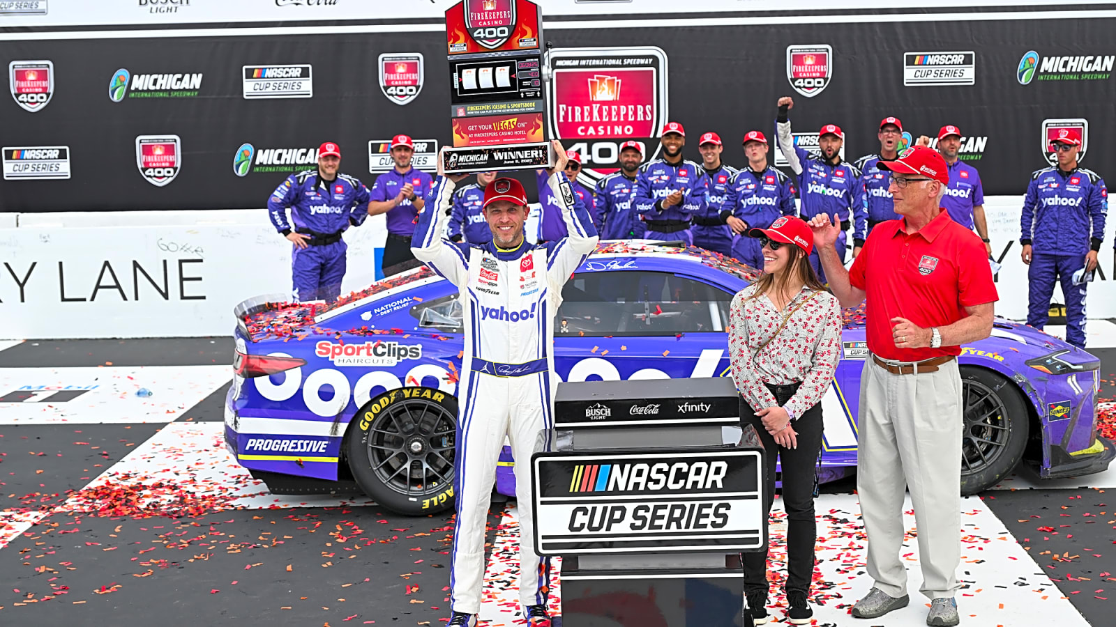 'I Know I Can': Denny Hamlin Reflects on What Made His Michigan Win So 'Gratifying' as a NASCAR Veteran