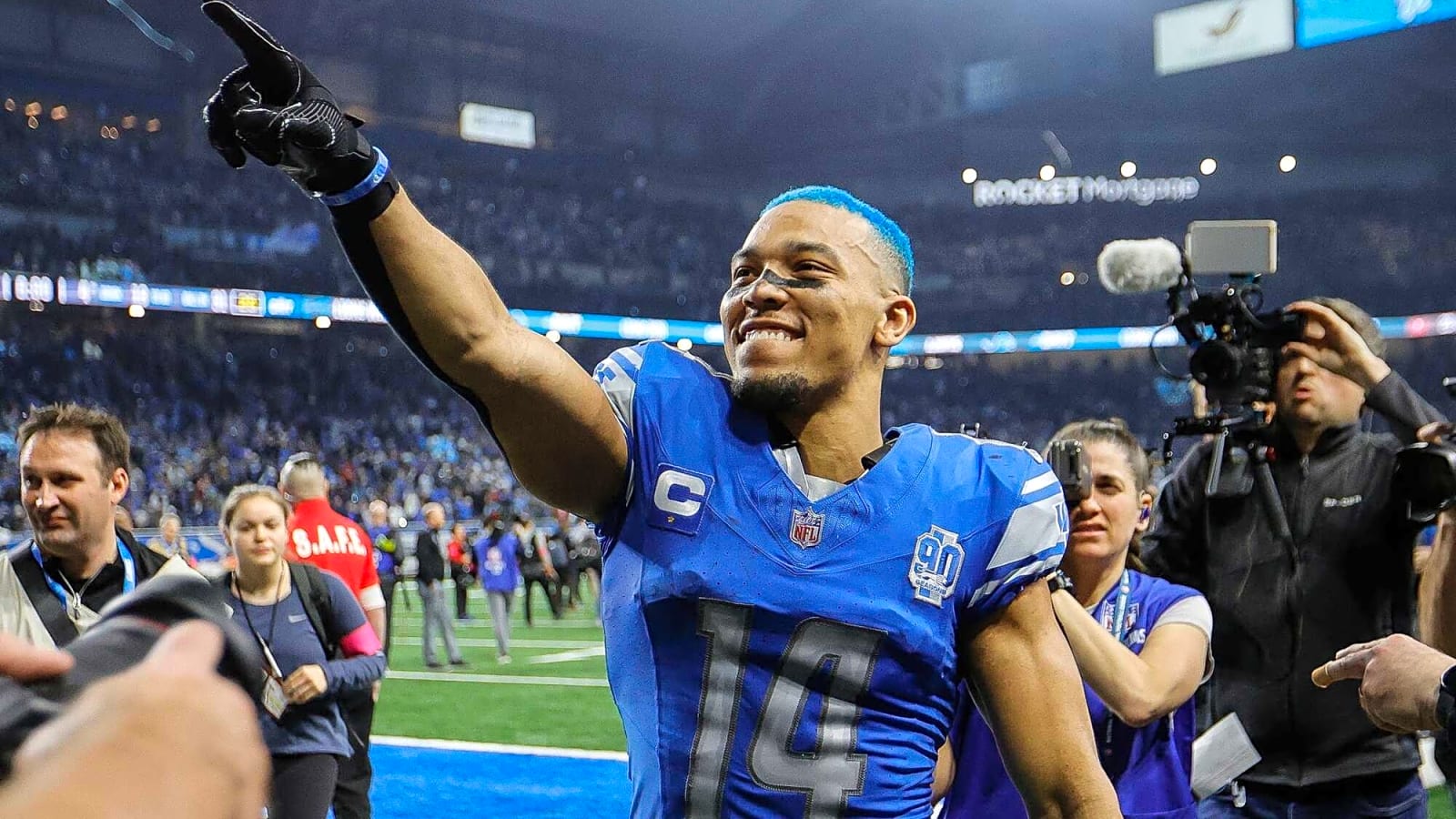 Amon-Ra St. Brown Reveals Lions Player He&#39;s Excited About Heading Toward Fall Camp