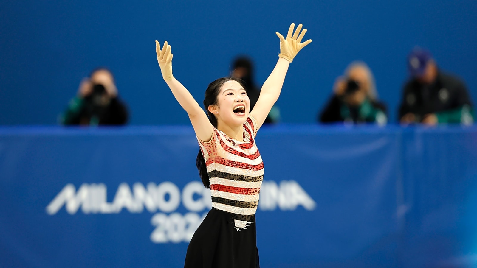 Japan’s Nakai on top after women’s short program; Russian dazzles in debut