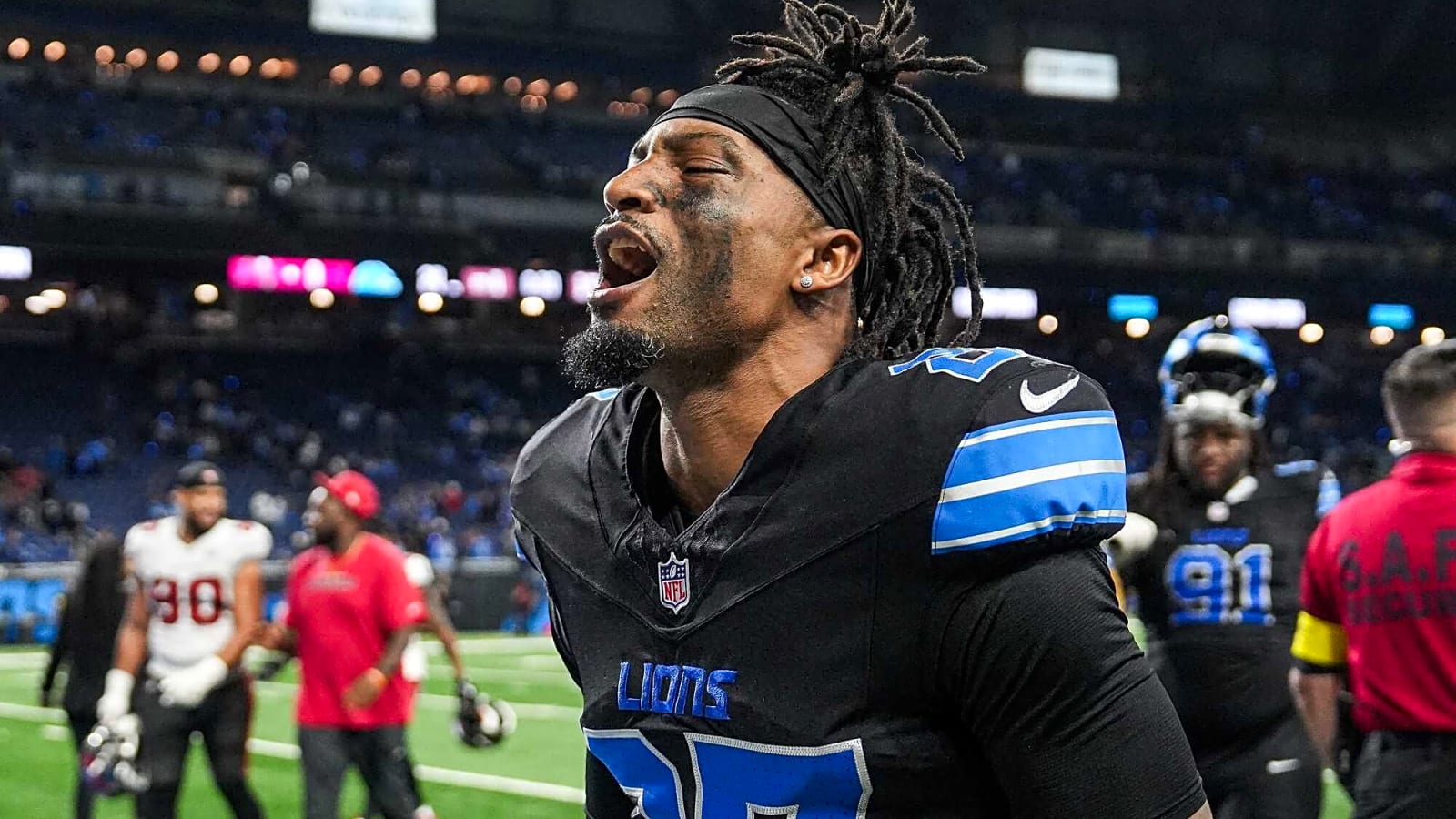 Lions&#39; Defense Gets &#39;Best Ever&#39; Label From Troy Aikman During Win Over Buccaneers