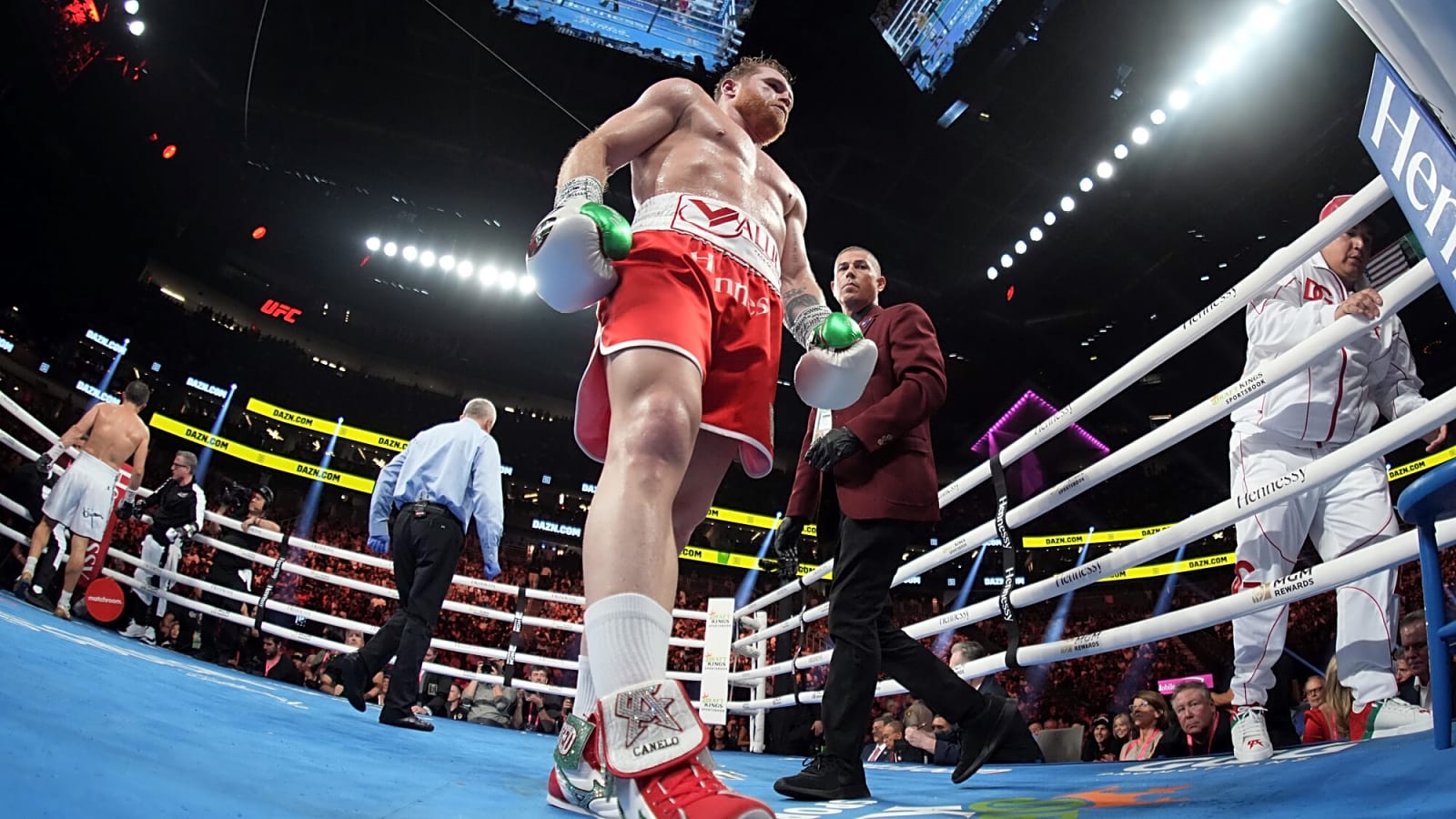 Canelo Alvarez details sparring with Jaron Ennis ahead of Crawford showdown live on Netflix