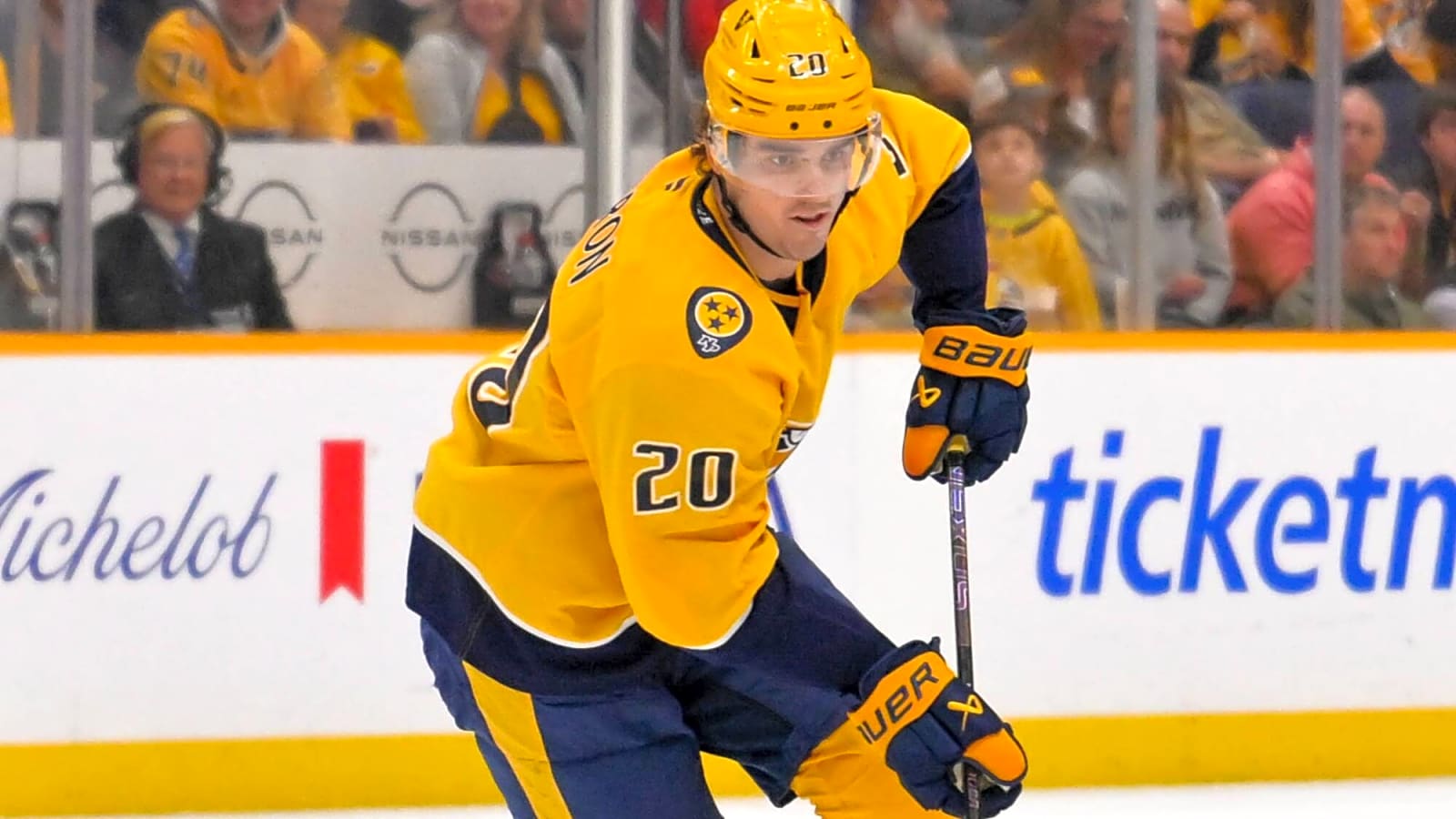 Predators sign Justin Barron to one-year contract