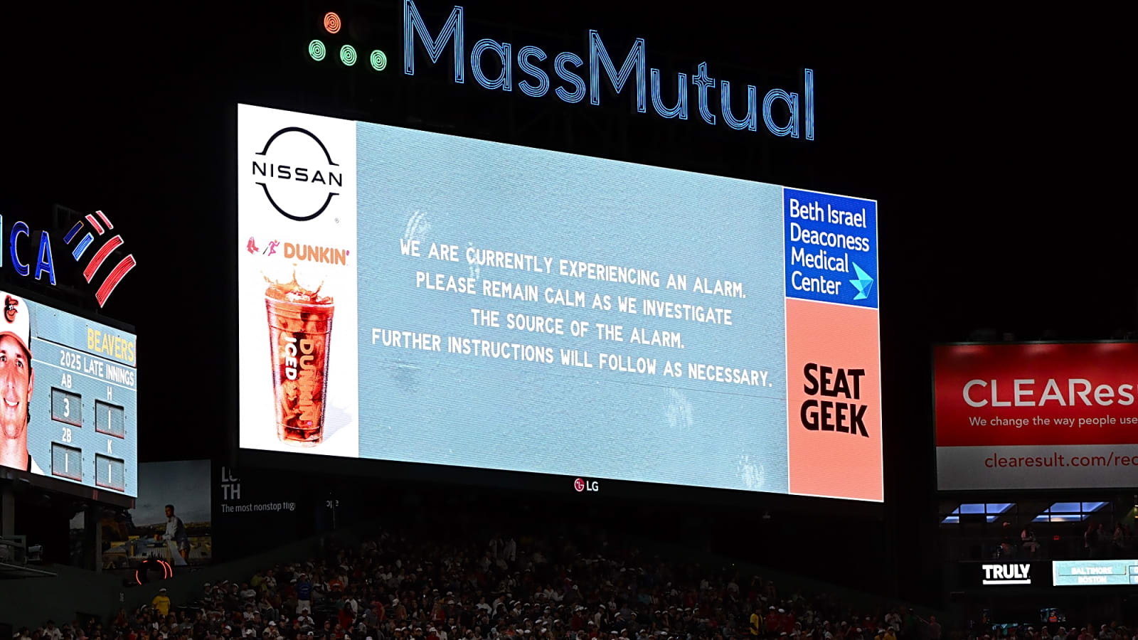 Red Sox-Orioles game gets delayed by bizarre alarm incident