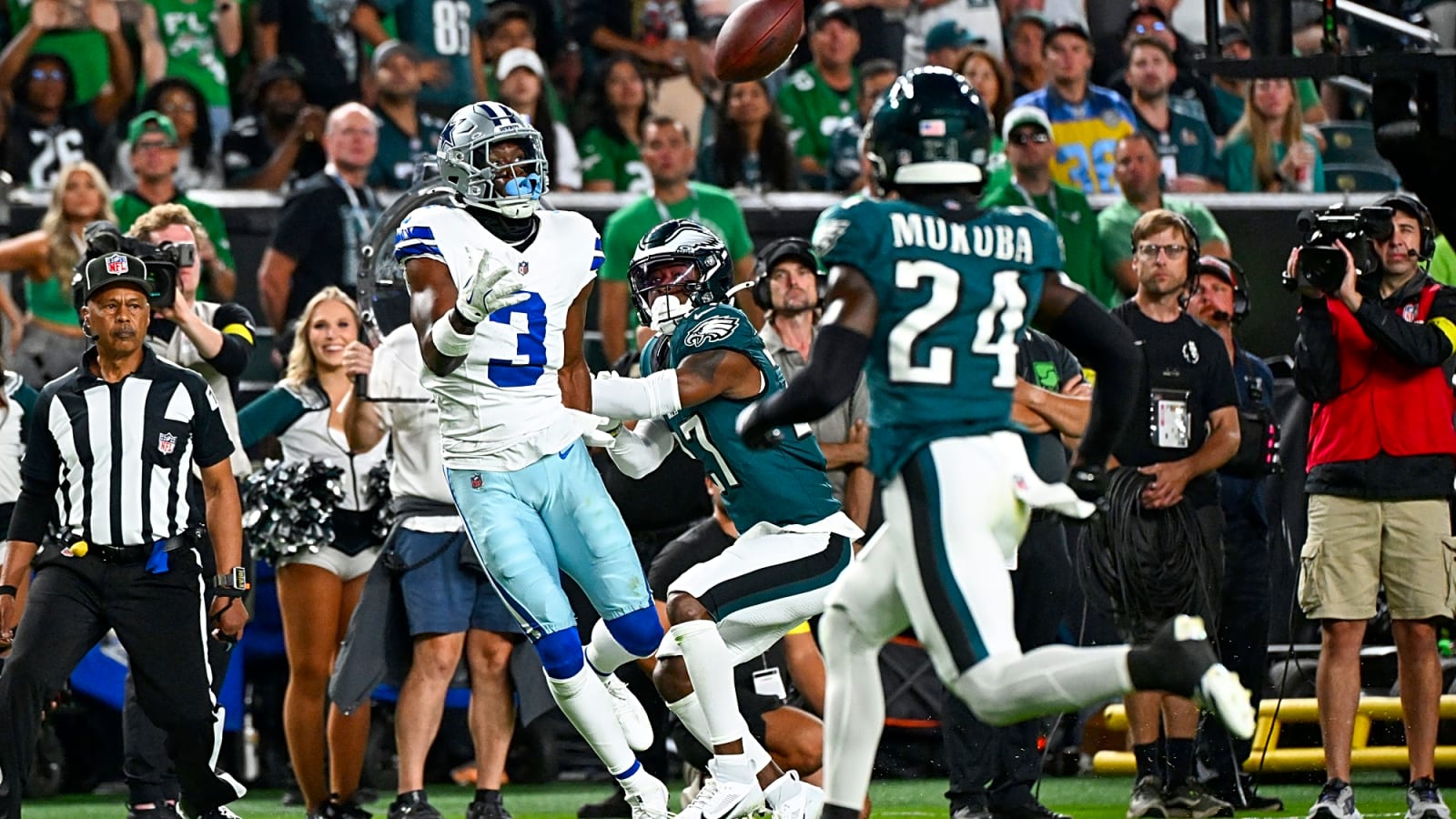 George Pickens Cowboys debut