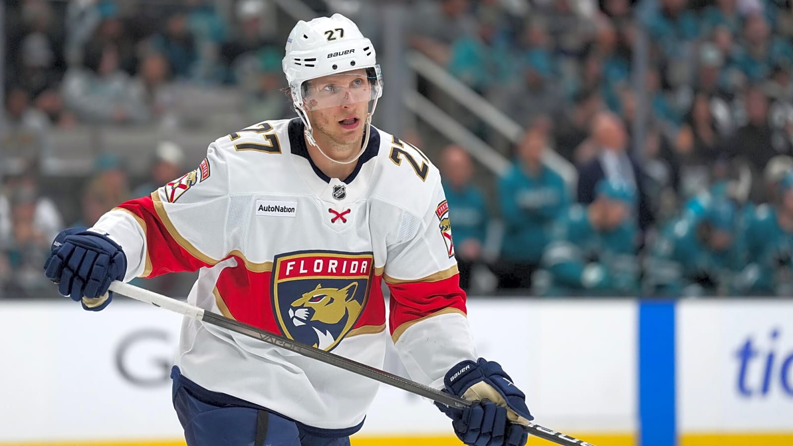 Panthers winger out week-to-week after barbecue accident