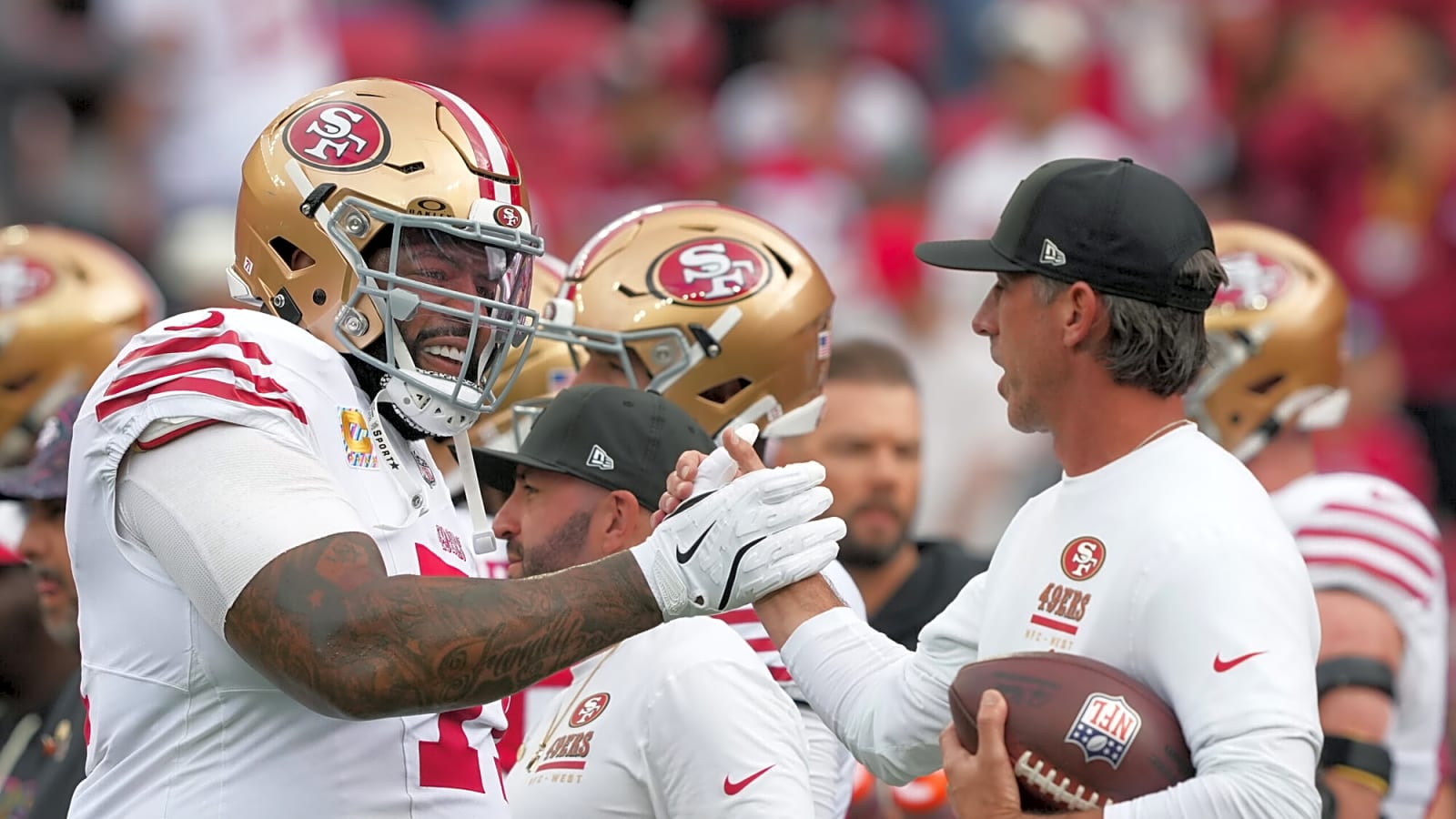 9ers Target 352-Pound ‘Most Physically Impressive Human’ To Replace $46.3M Trent Williams