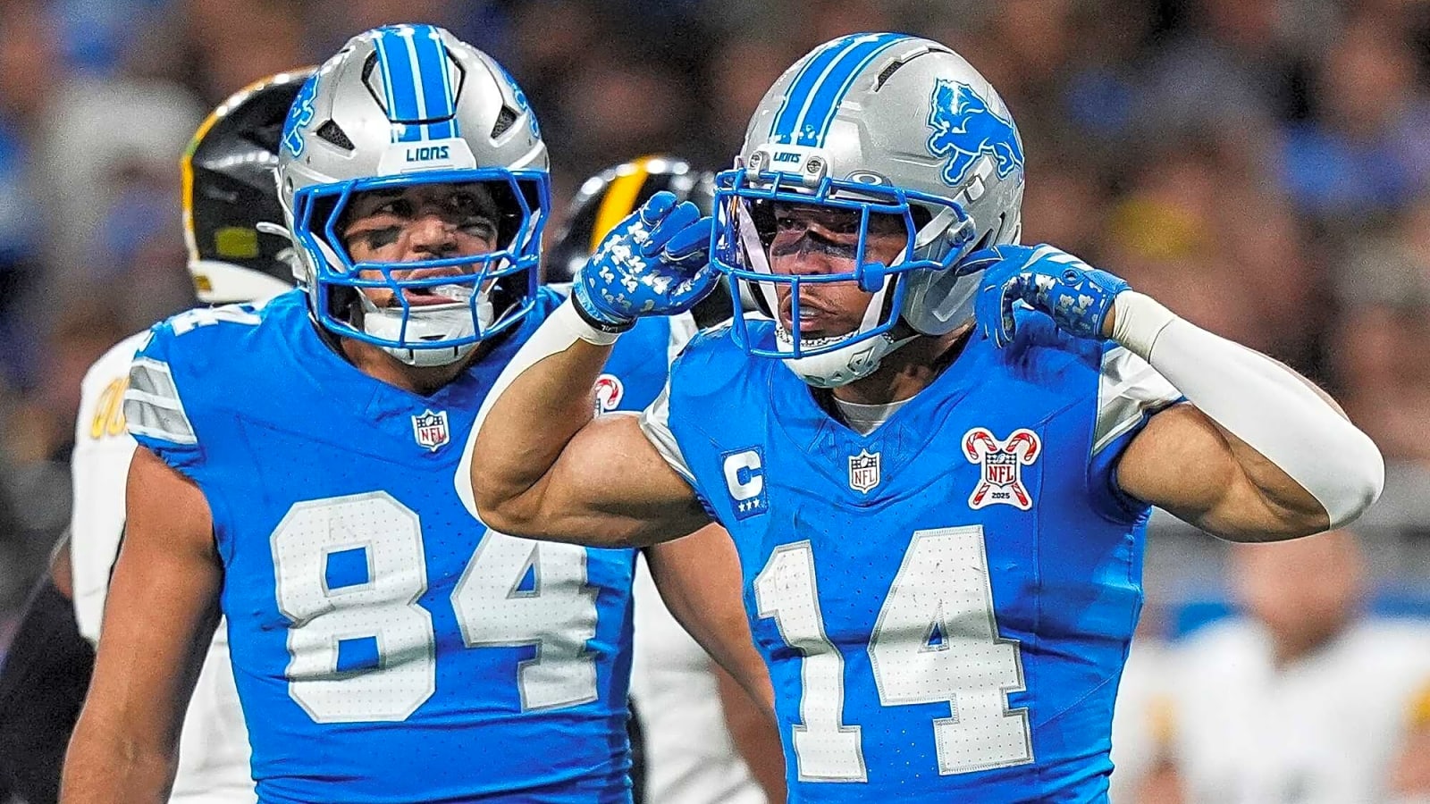 Amon-Ra St. Brown ranks top two wide receivers in NFL