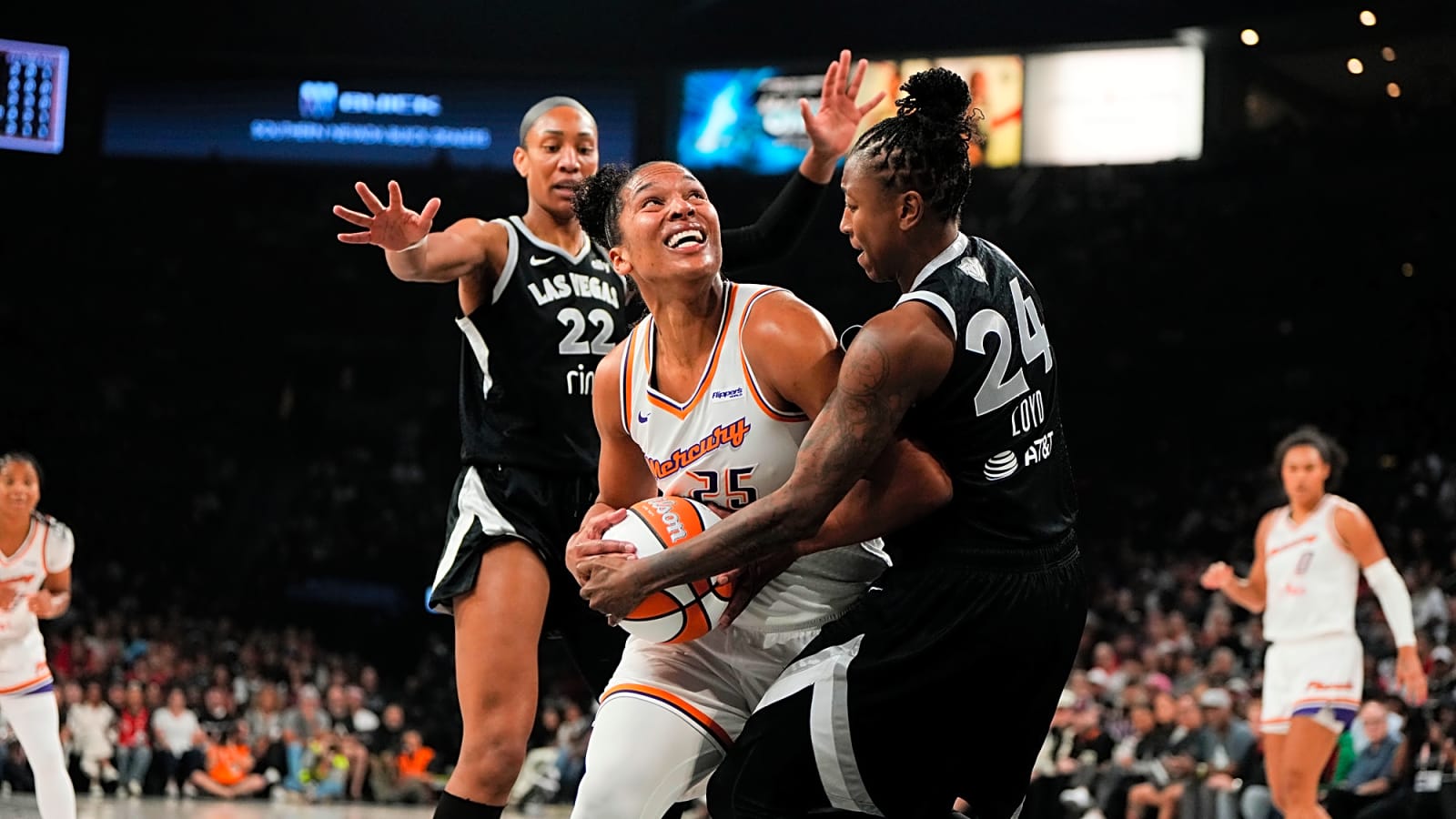 Mercury suffer Game 2 defeat to Aces