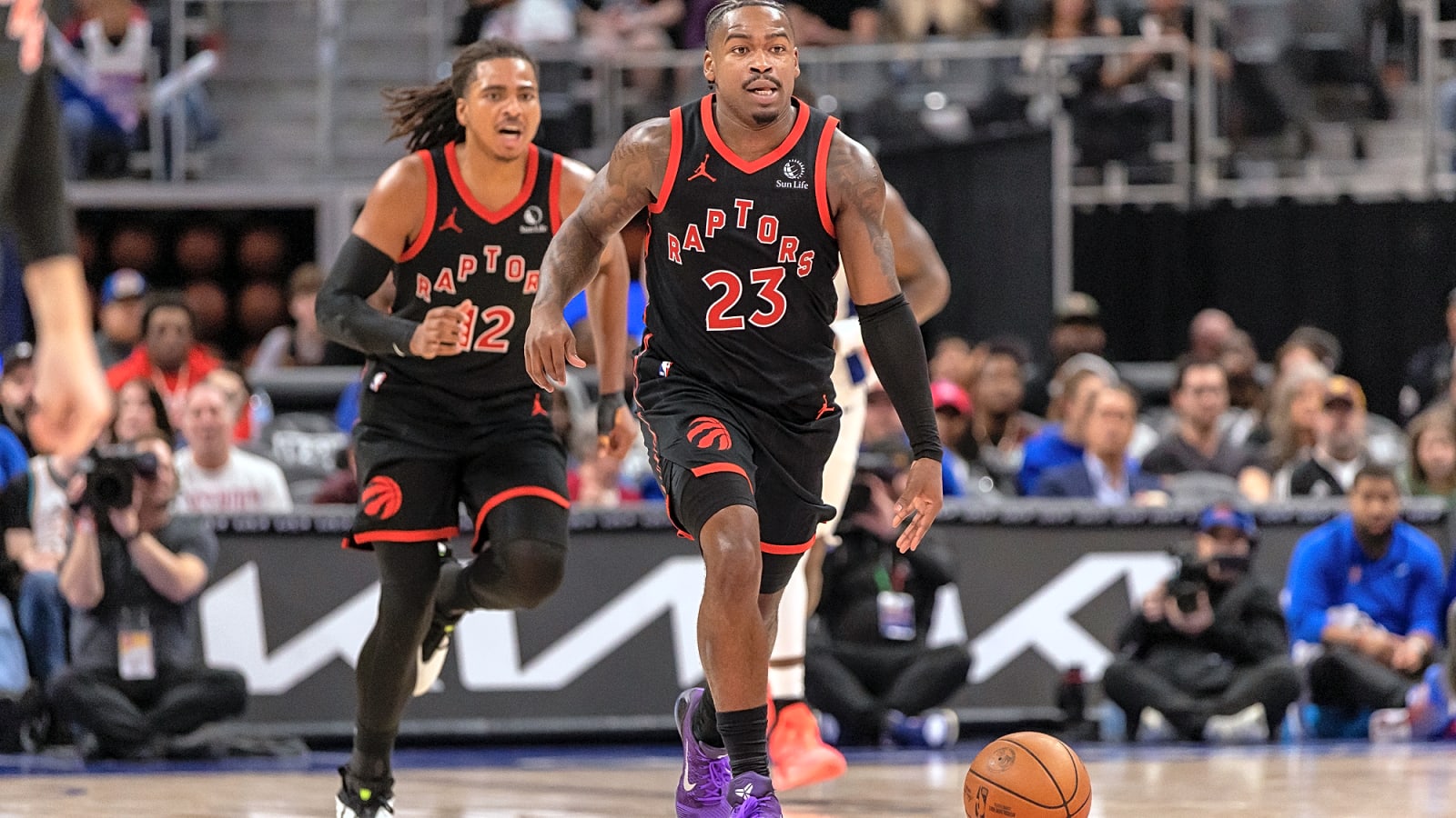 Raptors’ Shead draws 65th offensive foul call of the season