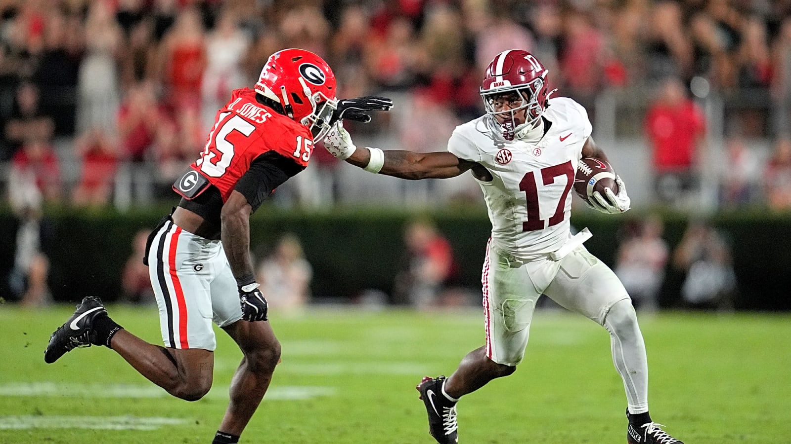 Alabama WR says it’s a ‘scary’ sight to see freshman getting comfortable