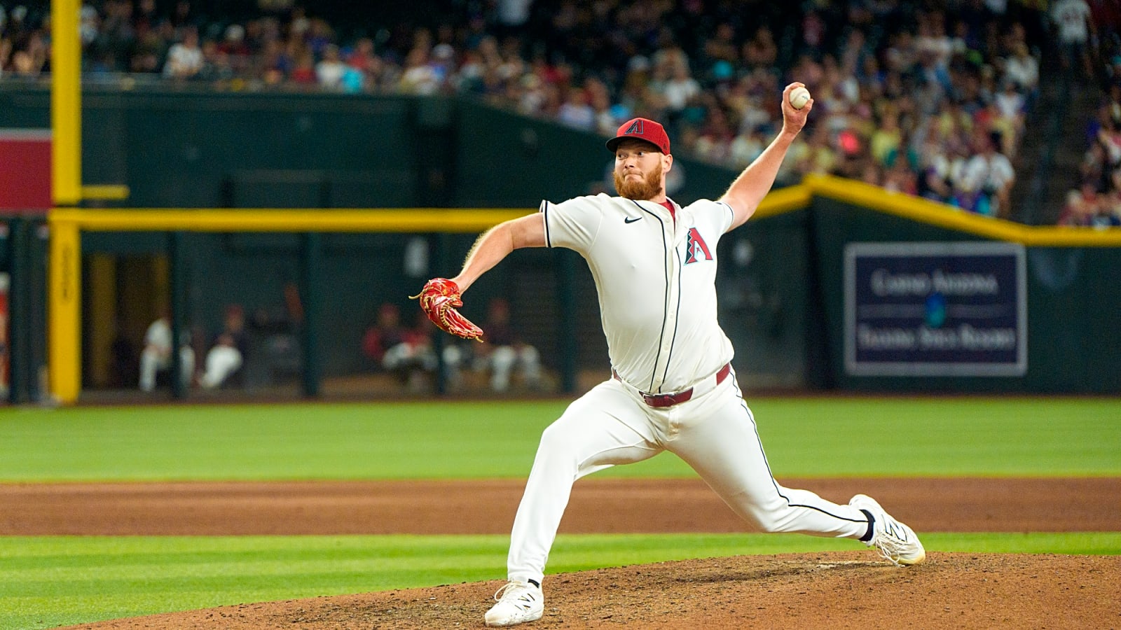 Diamondbacks reliever done for the season