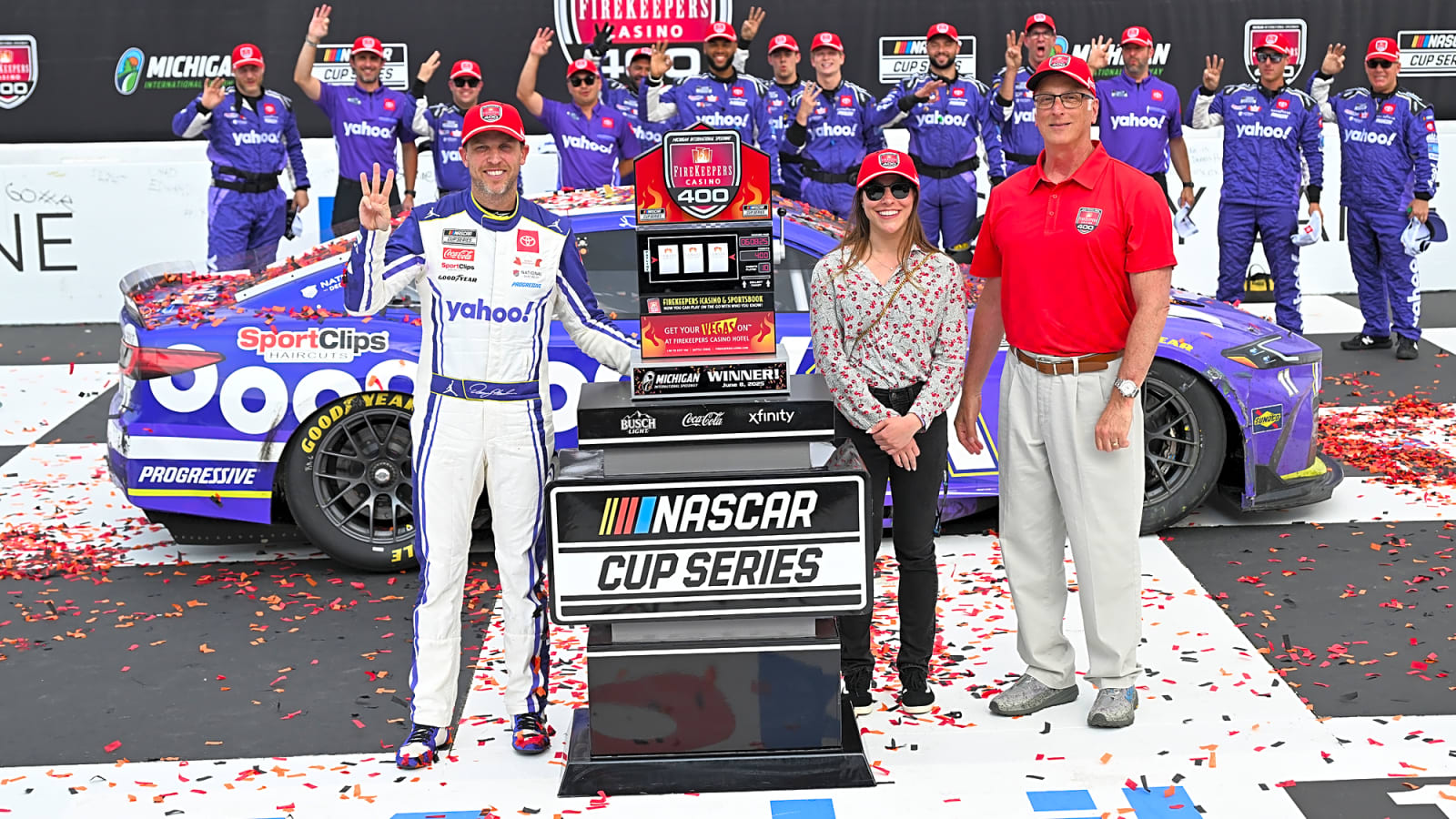 Denny Hamlin Taking Up a Villain Persona Is Good for NASCAR, Believes Jeff Burton and Steve Letarte