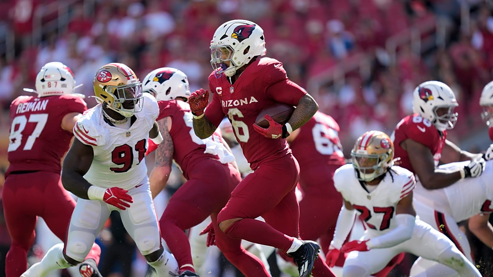 Cardinals Place RB James Conner On IR, Among Five Moves
