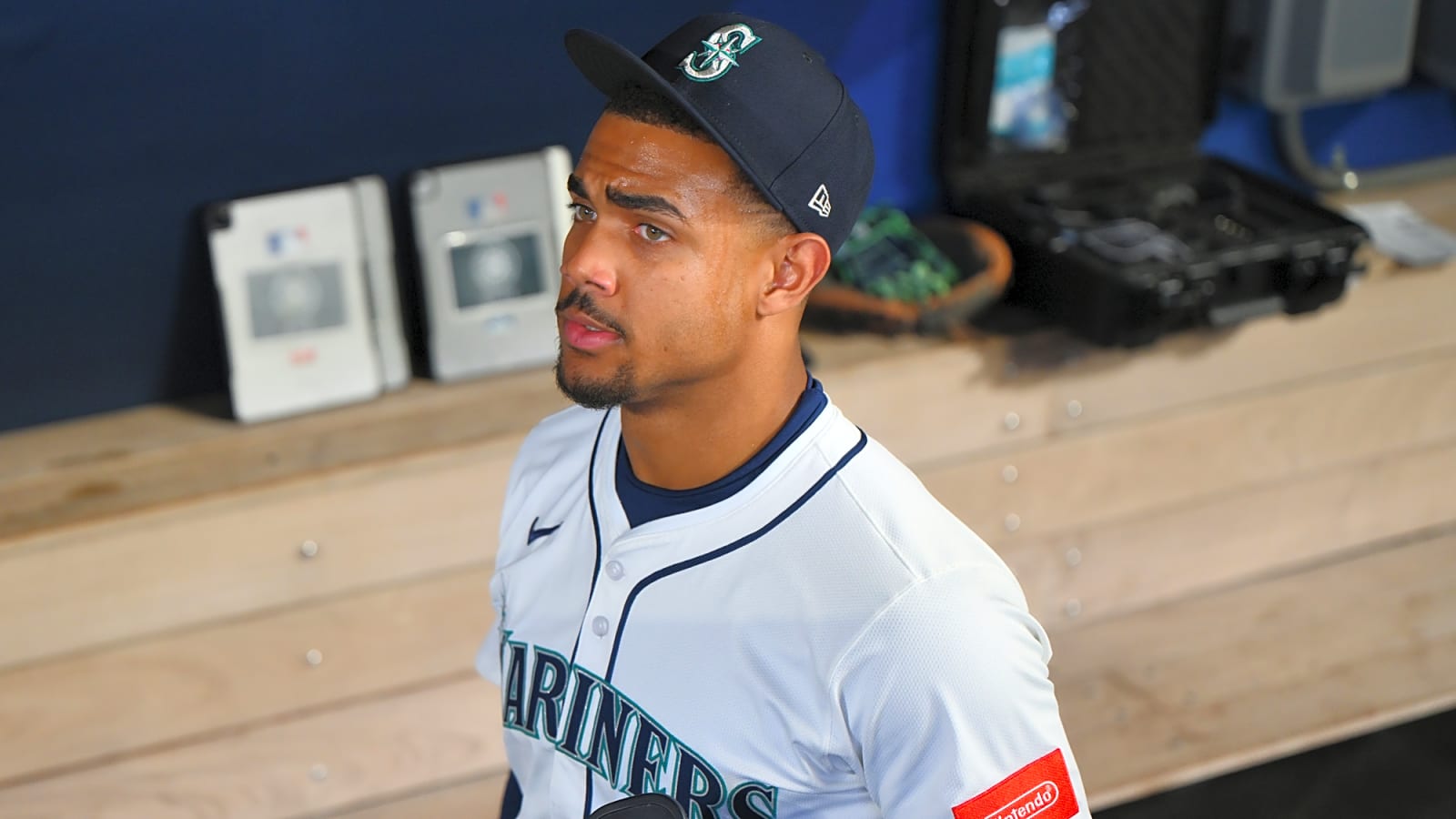 Watch: Julio Rodriguez Heard Screaming in Frustration After Mariners Suffer ALCS Failure With Game 7 Loss