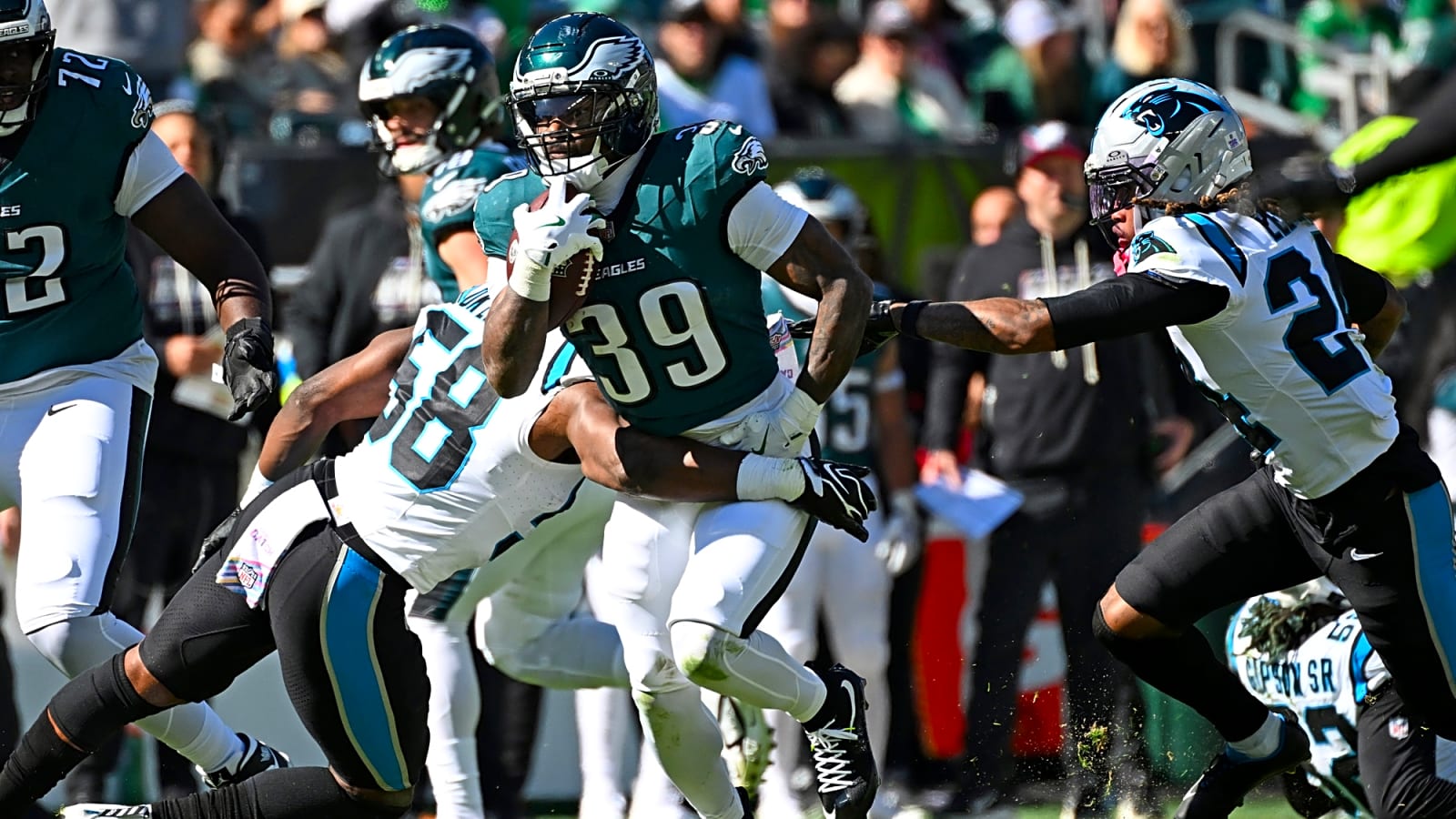 Eagles Place RB Dameon Pierce On IR
