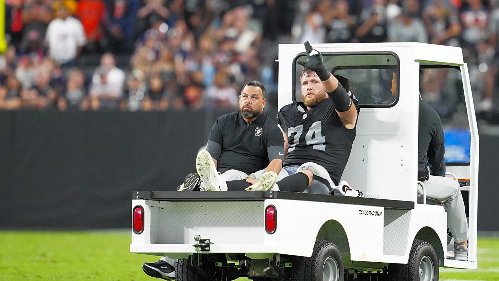 Updates on injured Raiders in the aftermath of Bears game