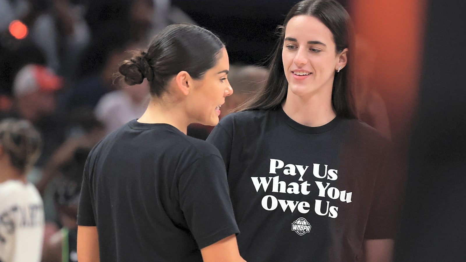 Report sheds new light on shot Kelsey Plum took at Caitlin Clark