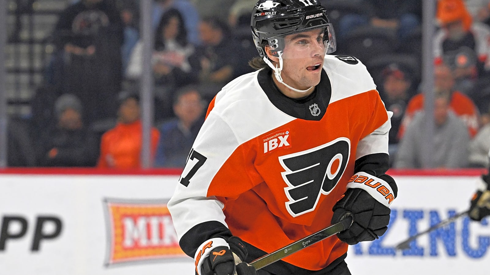 Flyers’ Jett Luchanko, Oliver Bonk Make Stanley Cup Playoffs Debut