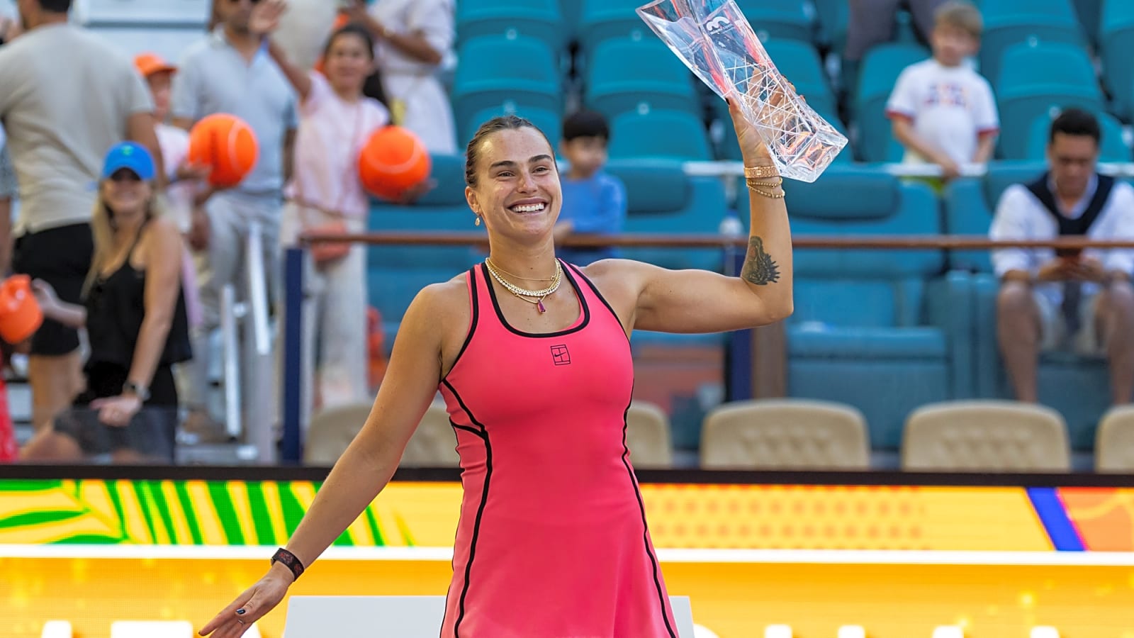 'I forgot how to speak': Aryna Sabalenka opens up on emotional Laureus moment in Madrid