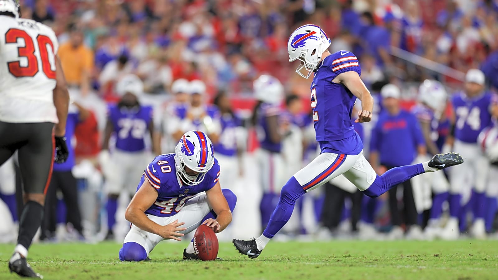 Bills, K Tyler Bass Agree To Restructure