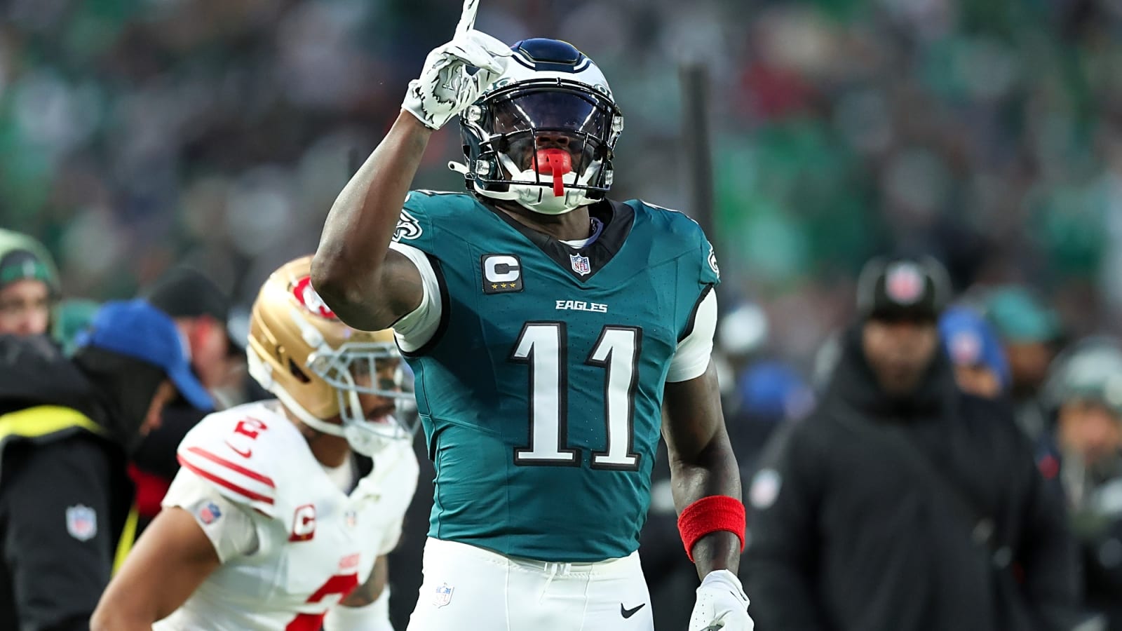 AJ Brown has intriguing comment about his Eagles future