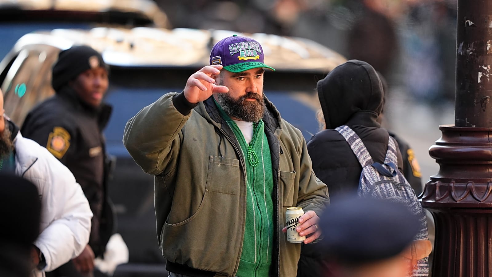 Jason Kelce Reveals Who He Thinks Would Win a Game Between 2017 Eagles & 2024 Eagles