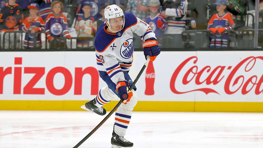 Zach Hyman to miss all three games on Oilers upcoming road trip with injury