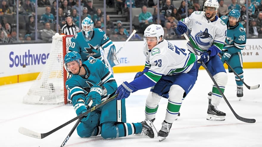Who loses their roster spot when Nils Höglander returns to the Canucks?