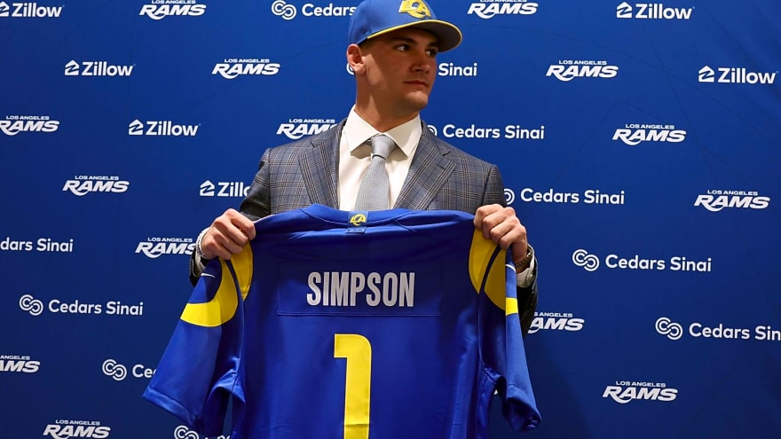 Ty Simpson just learned his first few years with the Los Angeles Rams will be a lot more unpredictable