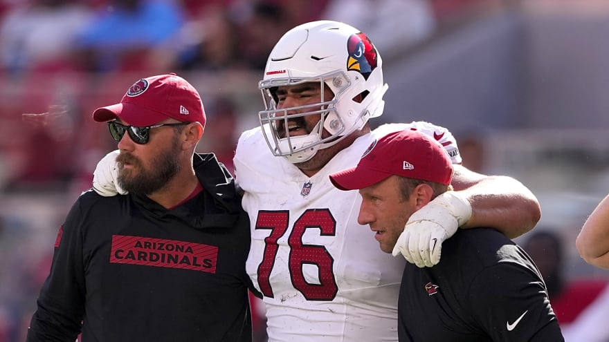 Cardinals offensive line takes hit with Will Hernandez placed on IR