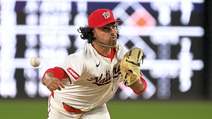 Nationals Designate Justin Lawrence For Assignment