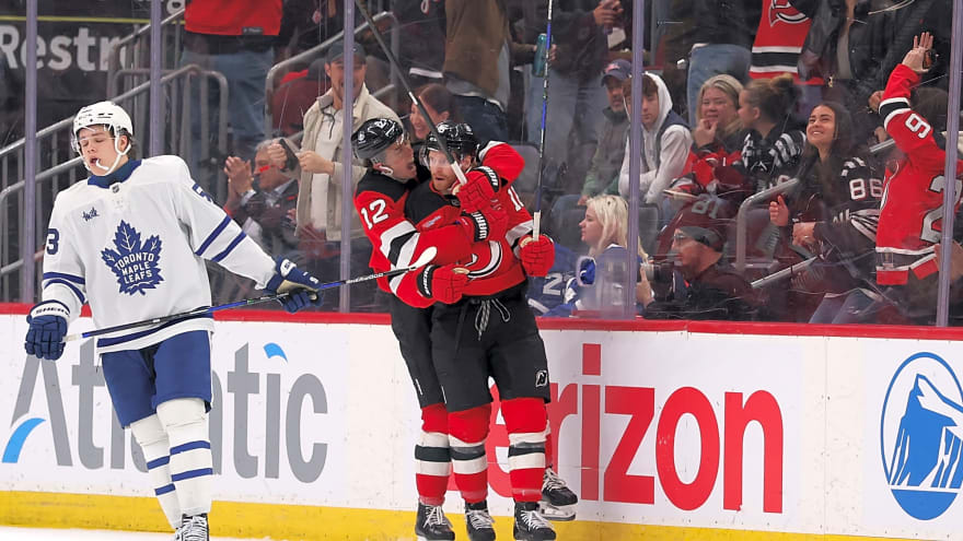 Brown Ties It, Devils Defeat Leafs In Shootout