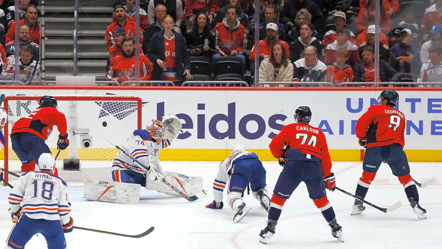 Oilers fall to .500 as Capitals run up the score: Recap, Highlights, and Reaction